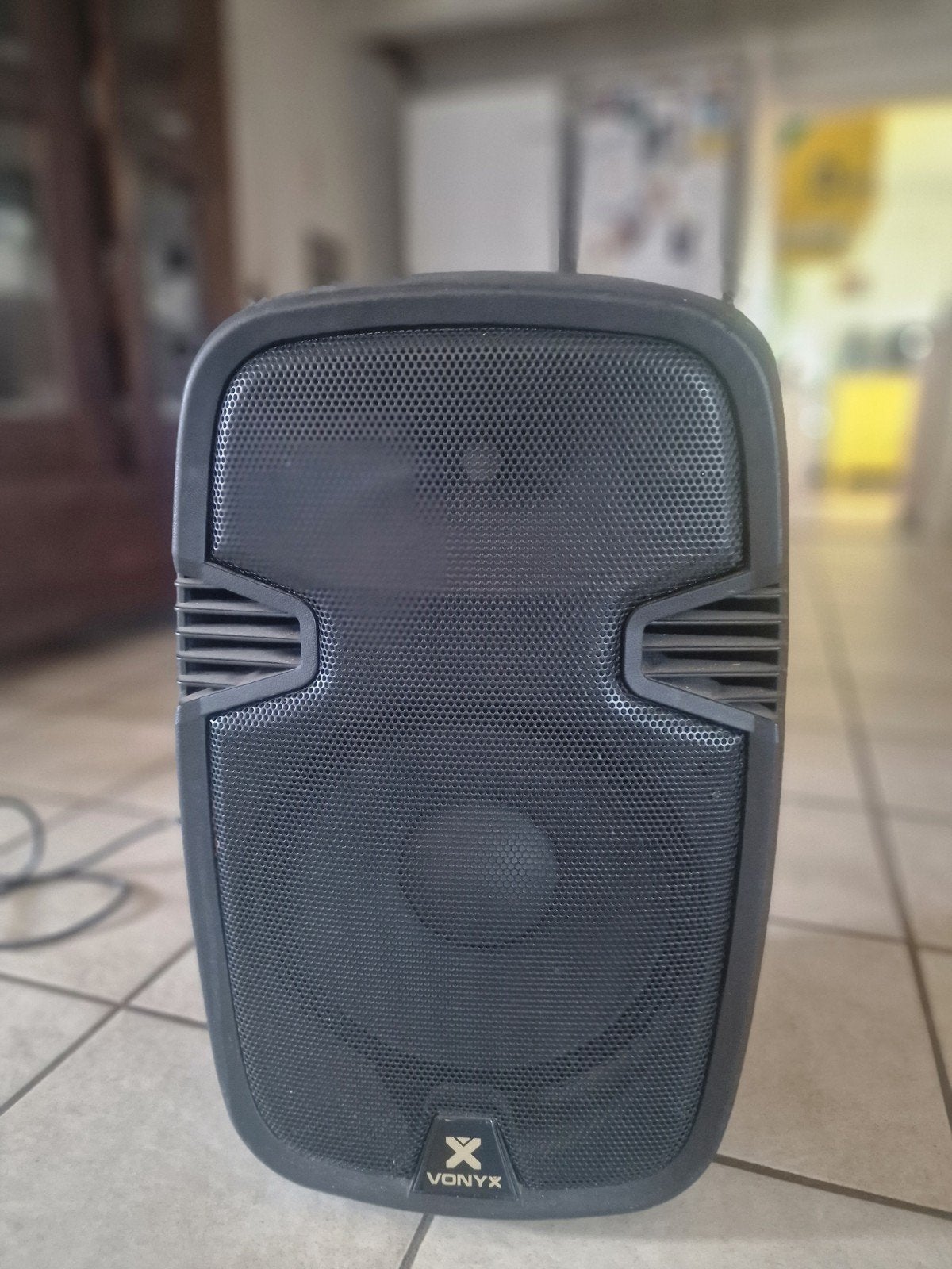 Vonyx SPJ1200ABT Hi-End Actieve Speaker 12", Audio, Tv en Foto, Gebruikt, AUX-ingang, Party speaker, Ophalen