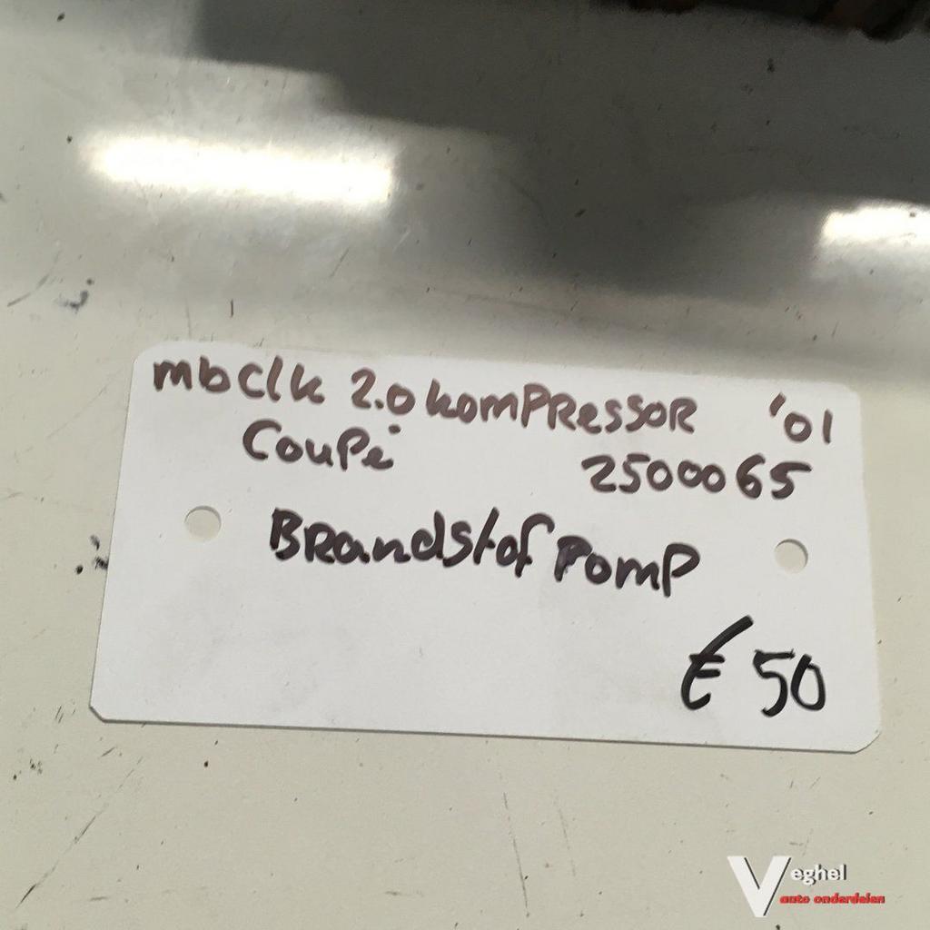 Mercedes CLK Cabrio 2.0 compressor 2000 wagennr 2500065  Bra