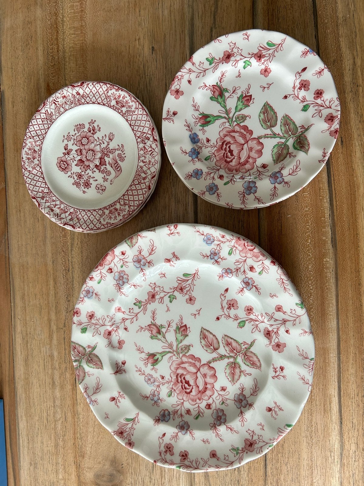 Vintage Johnson Brothers en Mason's borden, Ophalen