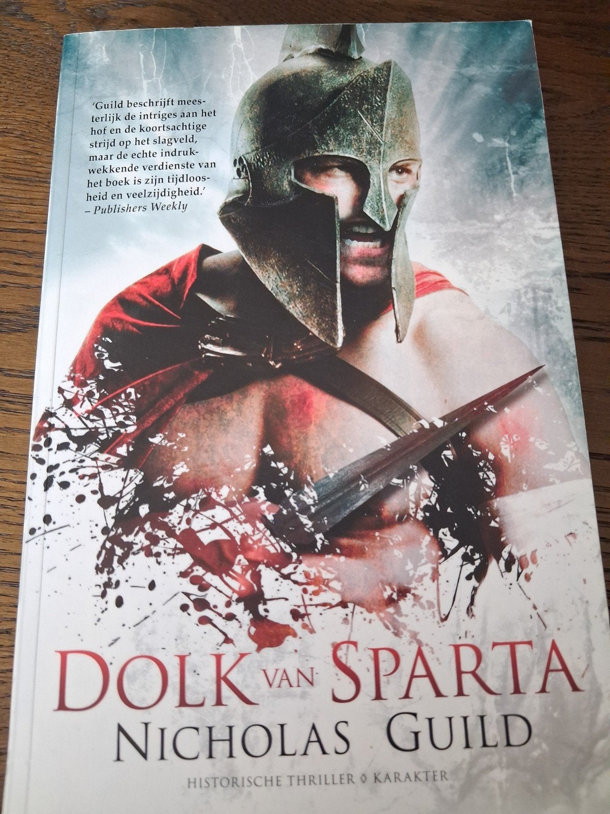 Dolk van Sparta - Nicholas Guild boeken, Boeken, Ophalen of Verzenden, Zo goed als nieuw, Nicholas Guild