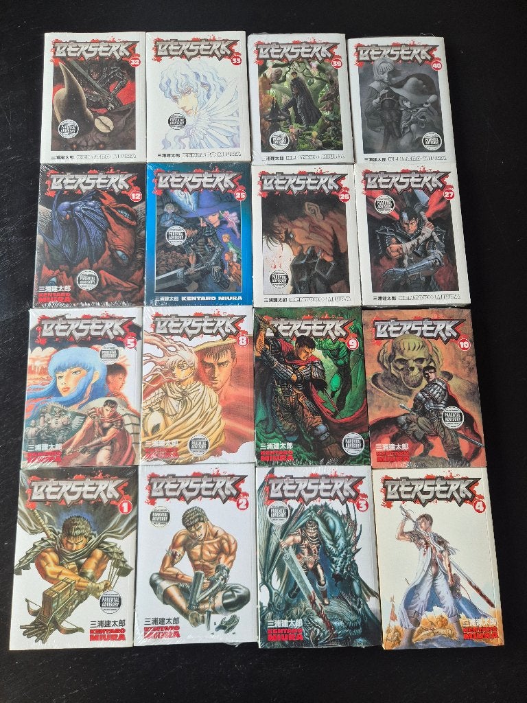 Berserk manga collectie, Nieuw, Meerdere stripboeken, Kentaro Miura, Ophalen of Verzenden