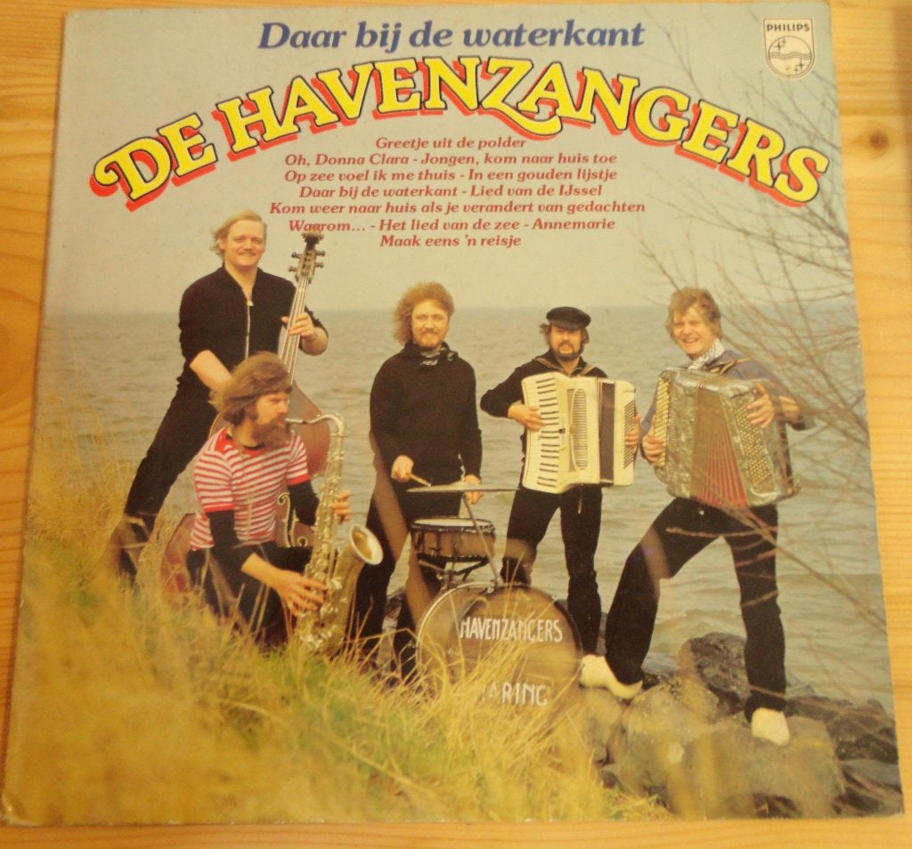 De Havenzangers-Daar bij de waterkant (LP), LP, Gebruikt, Ophalen of Verzenden, Levenslied of Smartlap