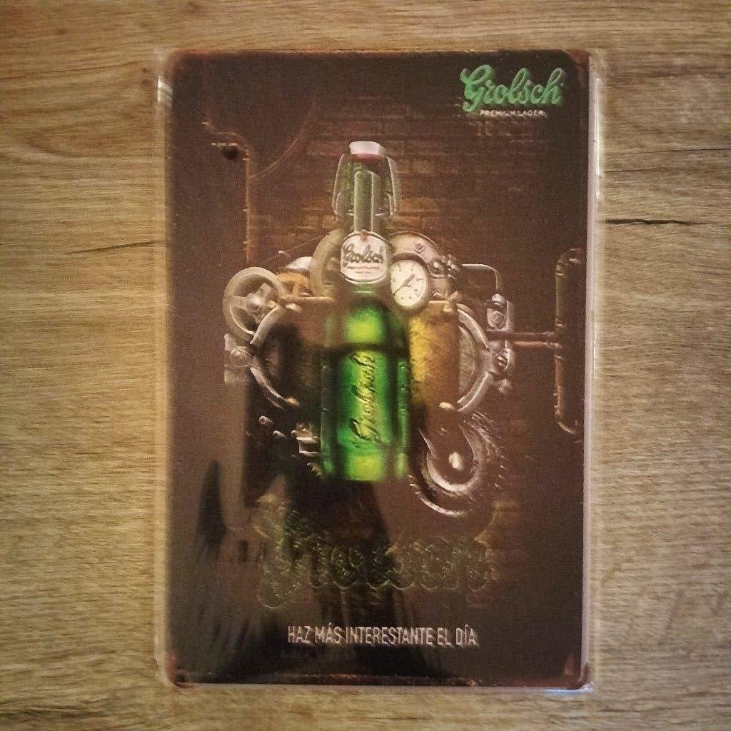 Grolsch bordjes, Ophalen of Verzenden, Nieuw, Reclamebord, Plaat of Schild, Grolsch