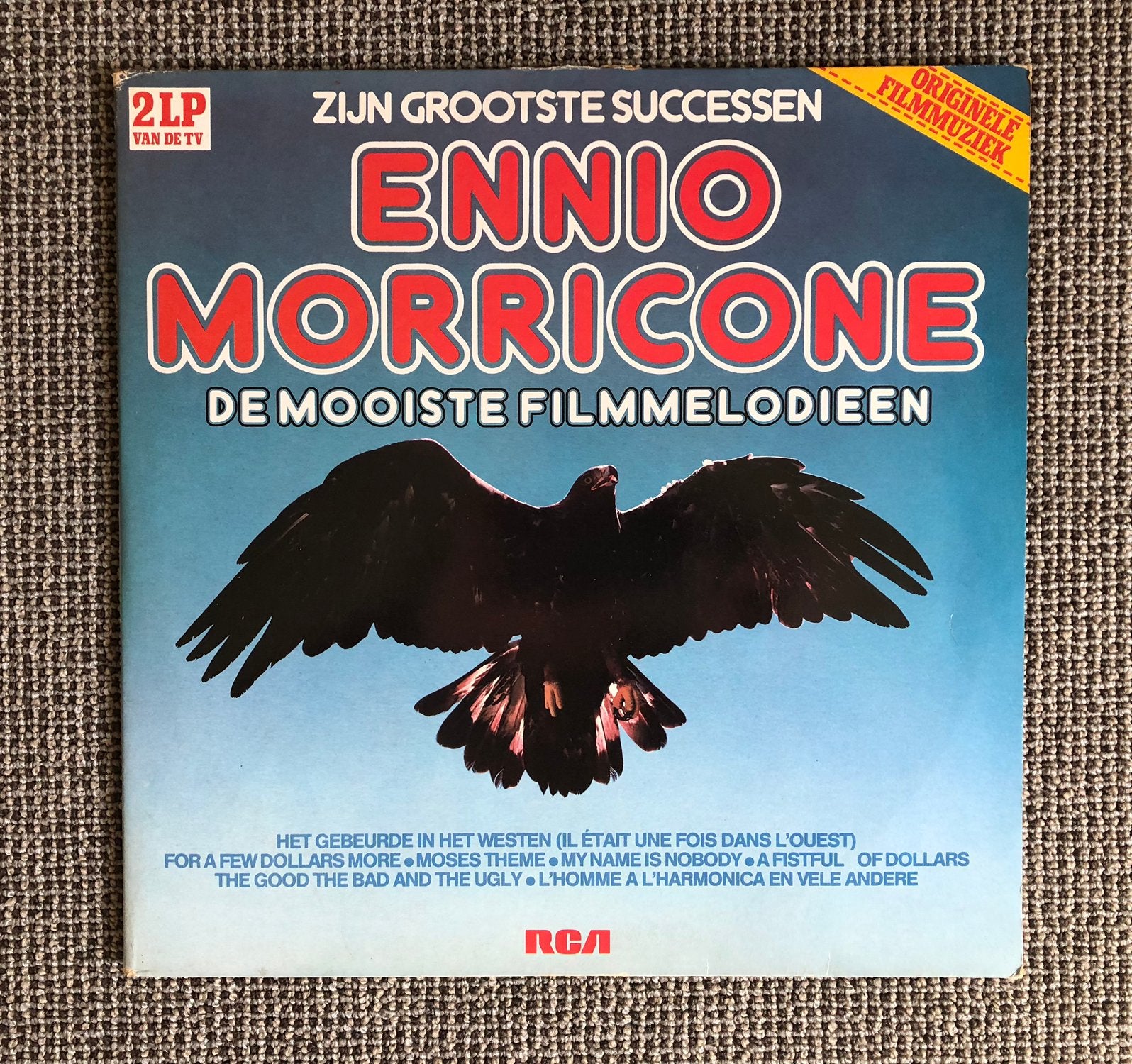 Ennio Morricone dubbel lp/ 2 lp’s, Ophalen, Gebruikt, 12 inch