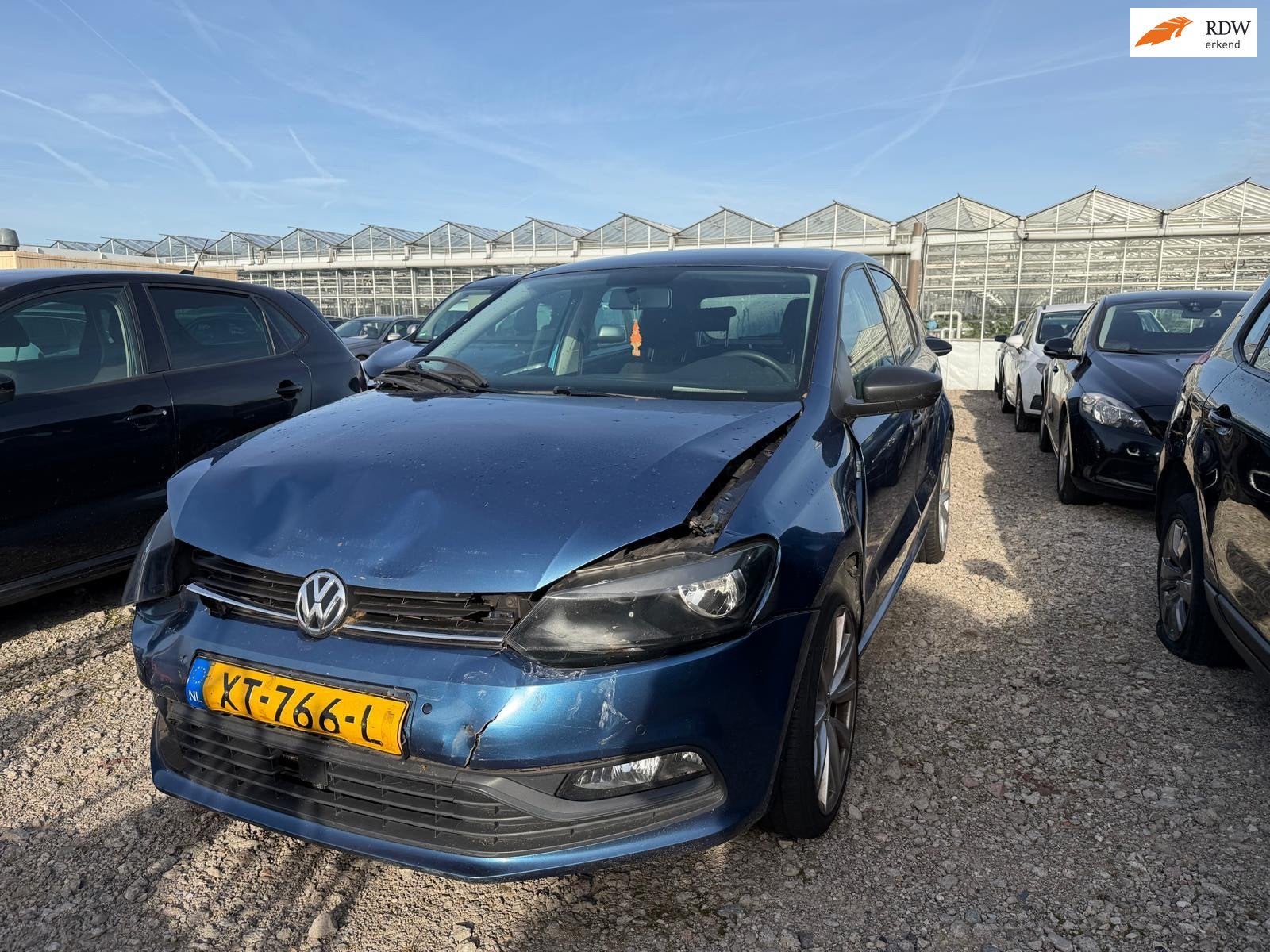 Volkswagen Polo 1.4 TDI Comfortline | 2015 | Diesel | Automa, Gebruikt, Euro 6, 580 kg, Blauw