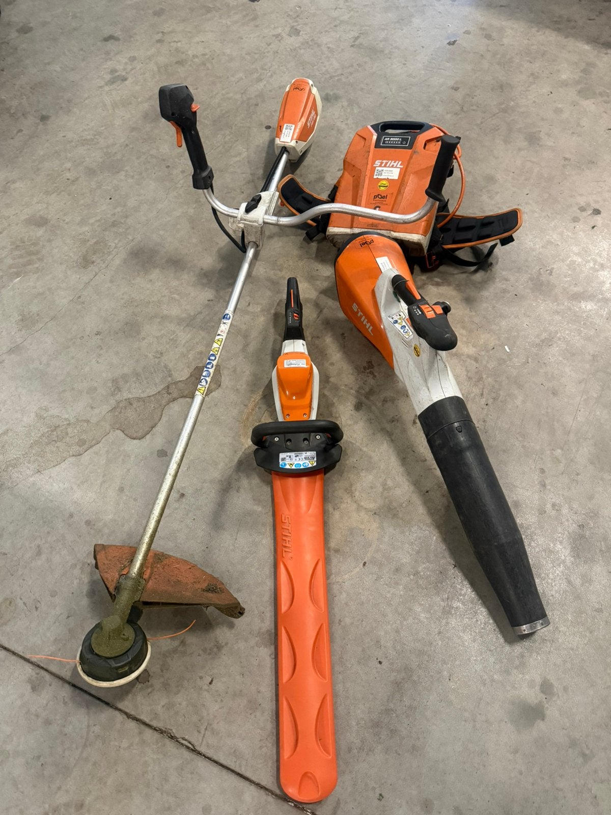 Stihl accu tuinset, Ophalen, Gebruikt, Stihl, Stihl