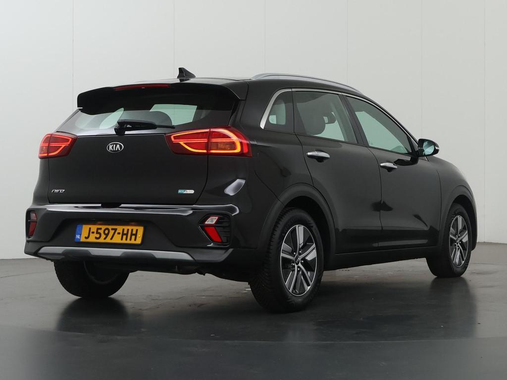 Kia Niro 1.6 GDi Hybrid DynamicLine | Navigatie | Parkeercam, Auto's, Kia, Gebruikt, Euro 6, 2 kWh, Leder en Stof