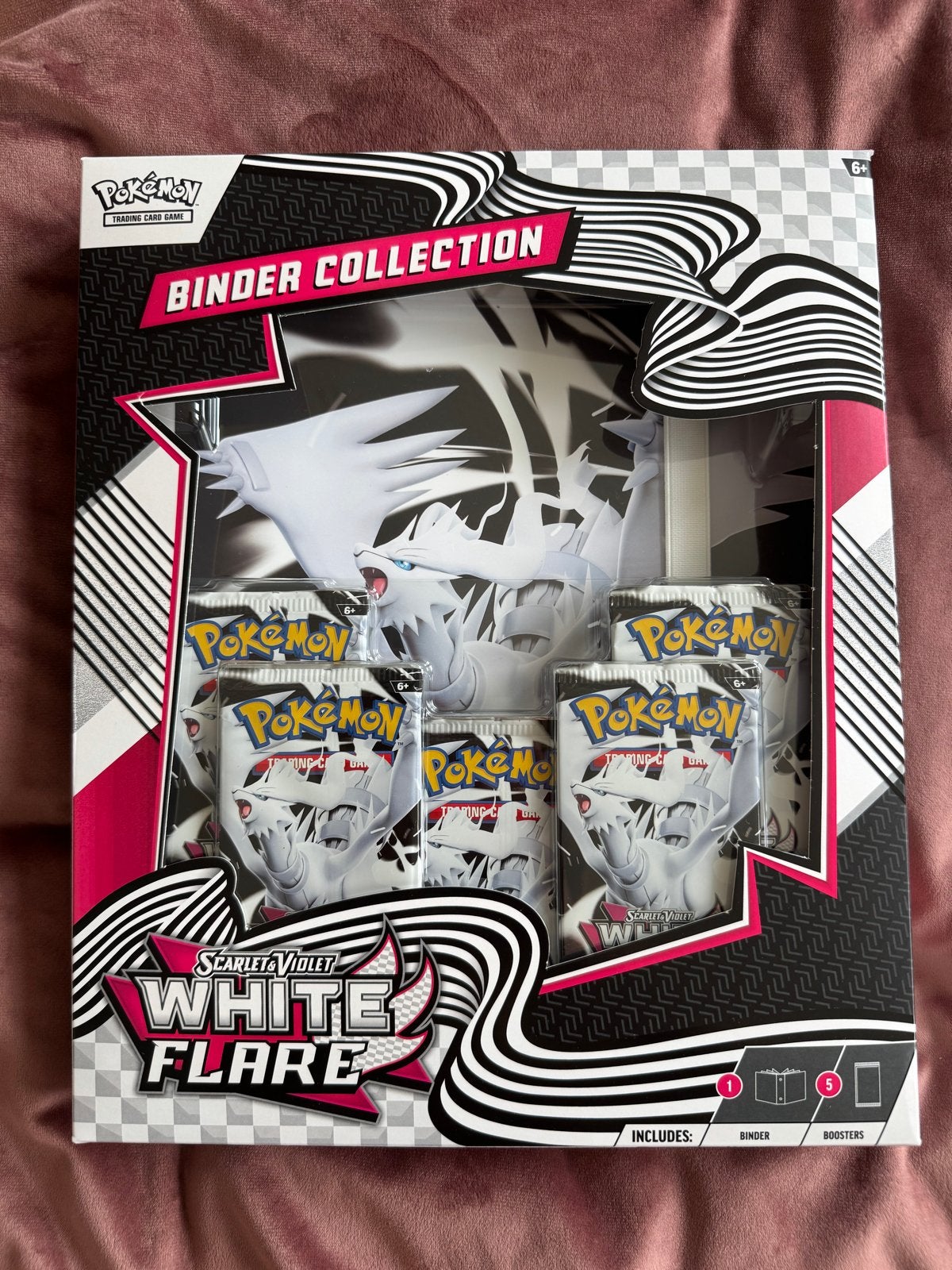 Pokémon Scarlet & Violet White Flare Binder Collectie, Ophalen of Verzenden, Nieuw, Overige typen