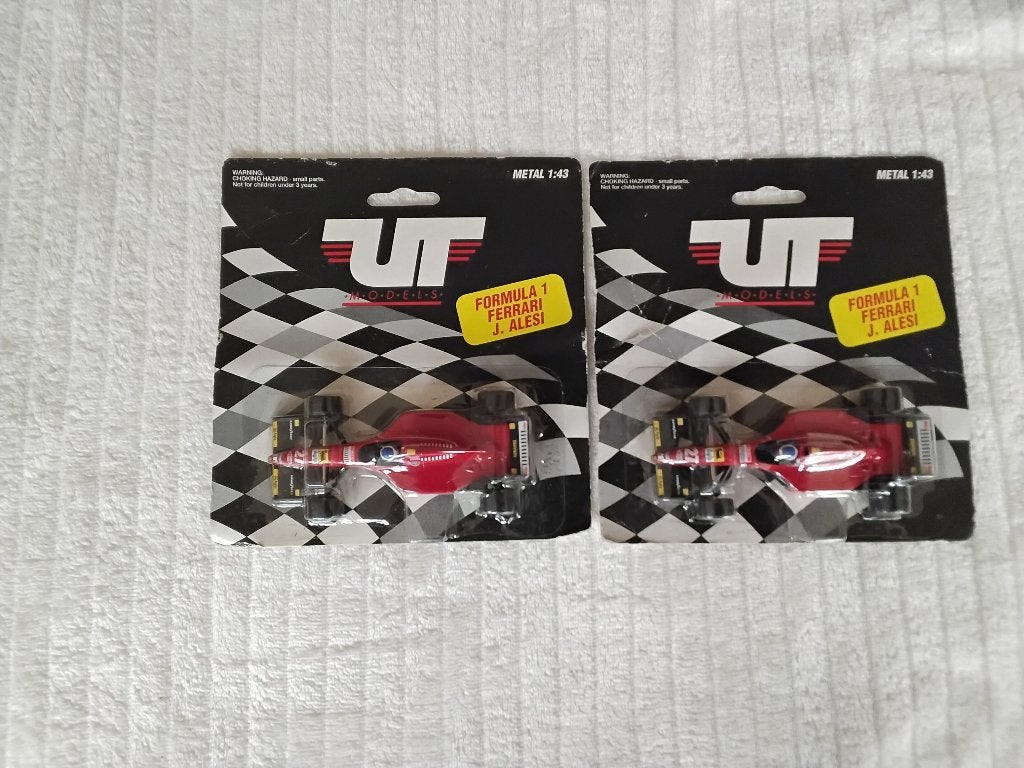 1:43 ferrari J alesi, Ophalen of Verzenden, Zo goed als nieuw, Auto, Overige merken