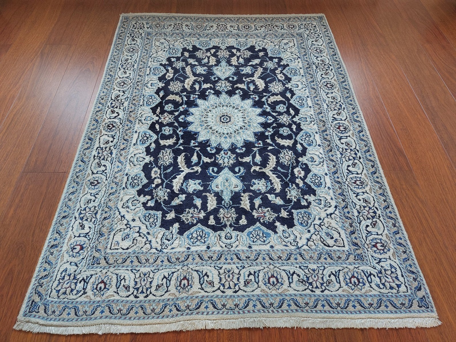 Nain Handgeknoopt Tapijt Vloerkleed, Ophalen of Verzenden, Rechthoekig, 200 cm of meer, Perzisch