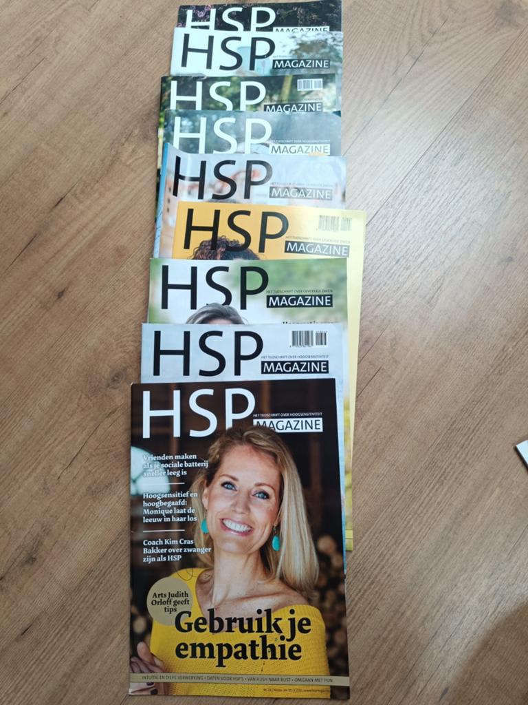 1 tijdschrift HSP magazine over, Boeken, Ophalen, Muziek, Film of Tv