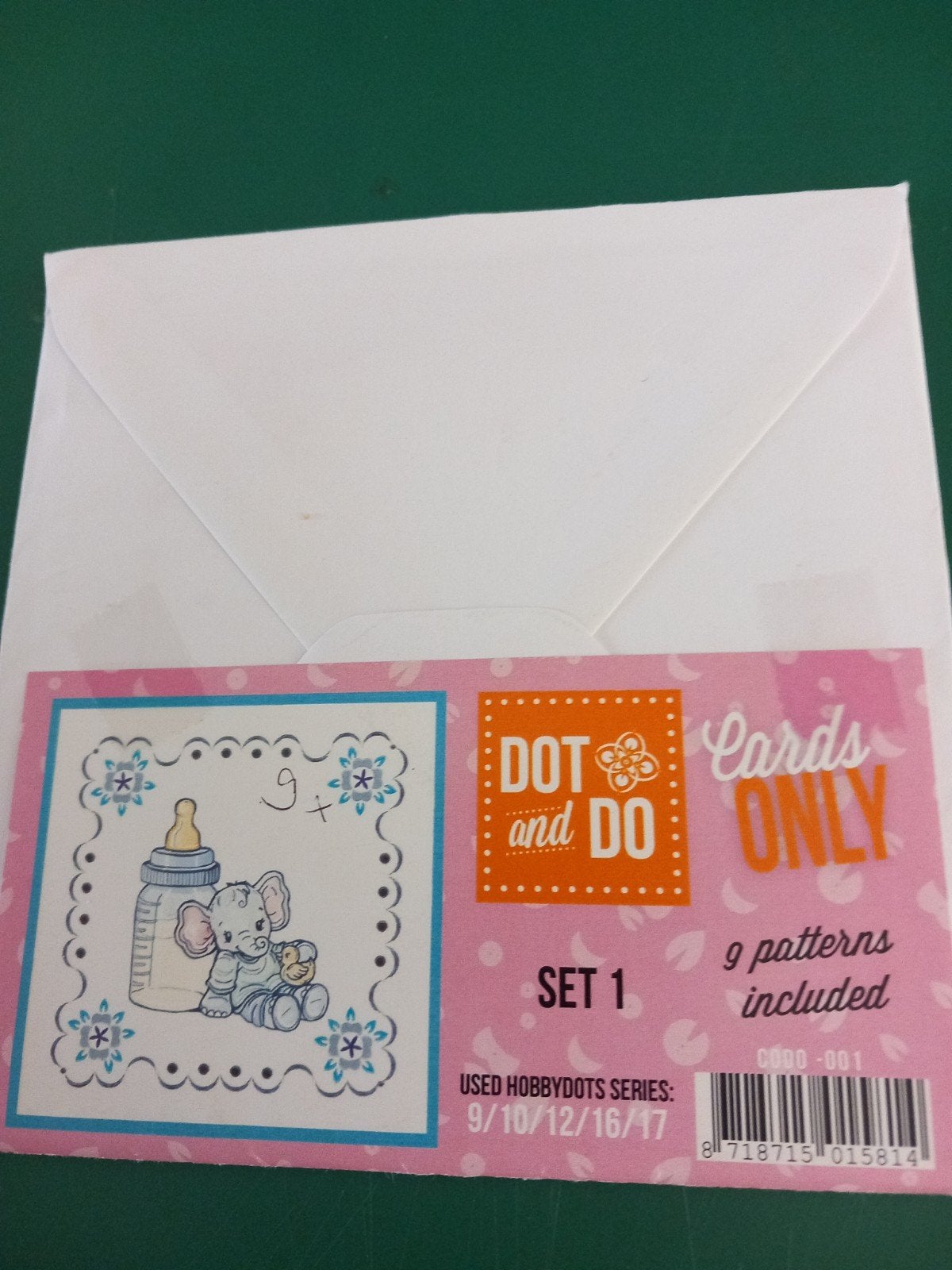 Dot and do cards only. Set 1, Ophalen, Overige thema's, Blanco kaart of Basiskaart