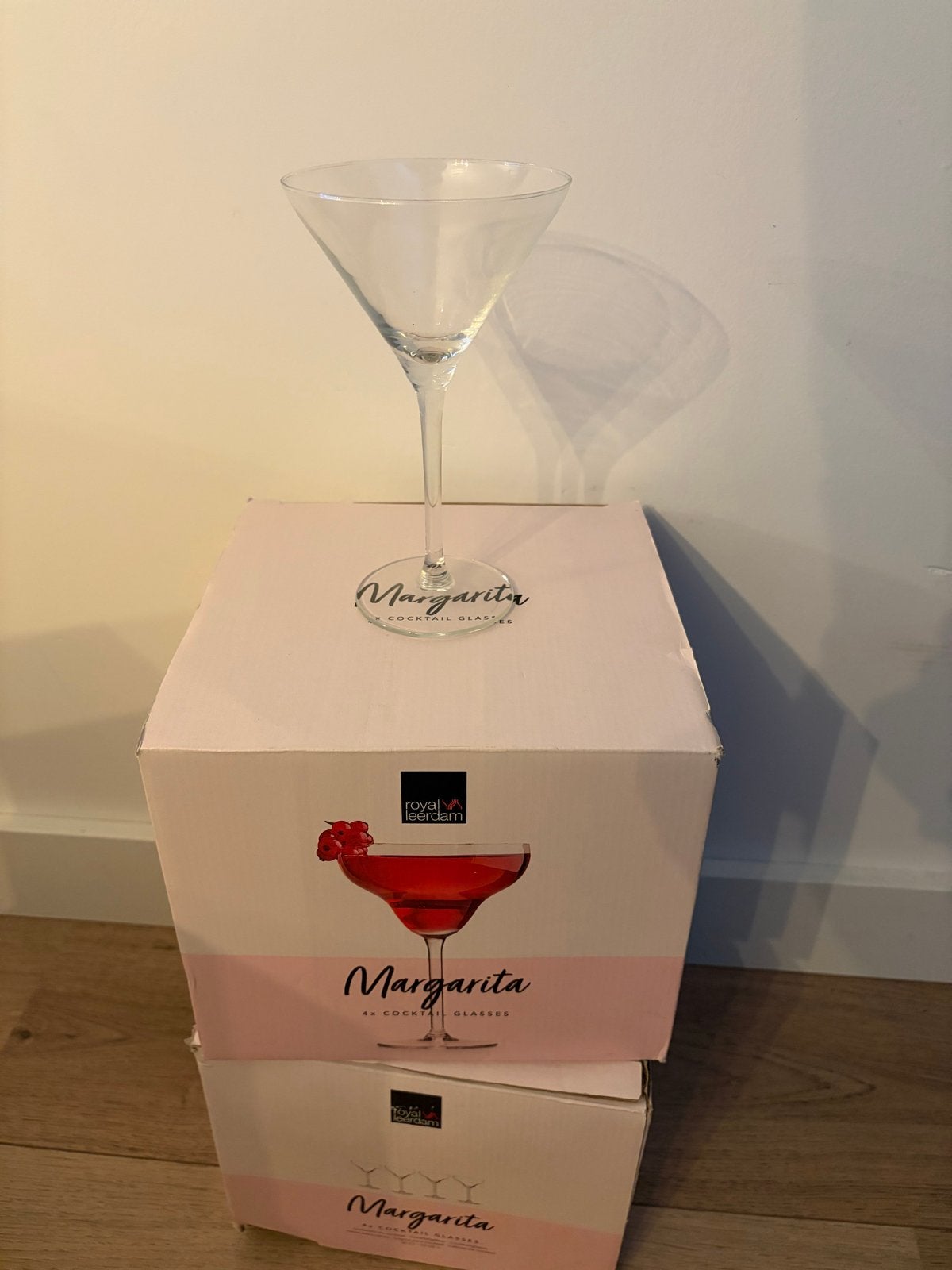 Royal Leerdam Martini glazen - 7 stuks, Huis en Inrichting, Ophalen, Nieuw, Glas, Overige merken