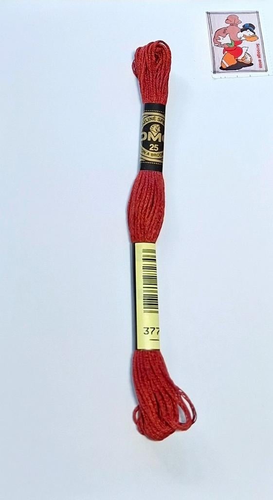 DMC mouline, rood 3777, 68314 ILLZACH, Ophalen of Verzenden, Borduurgaren of Zijde, DMC