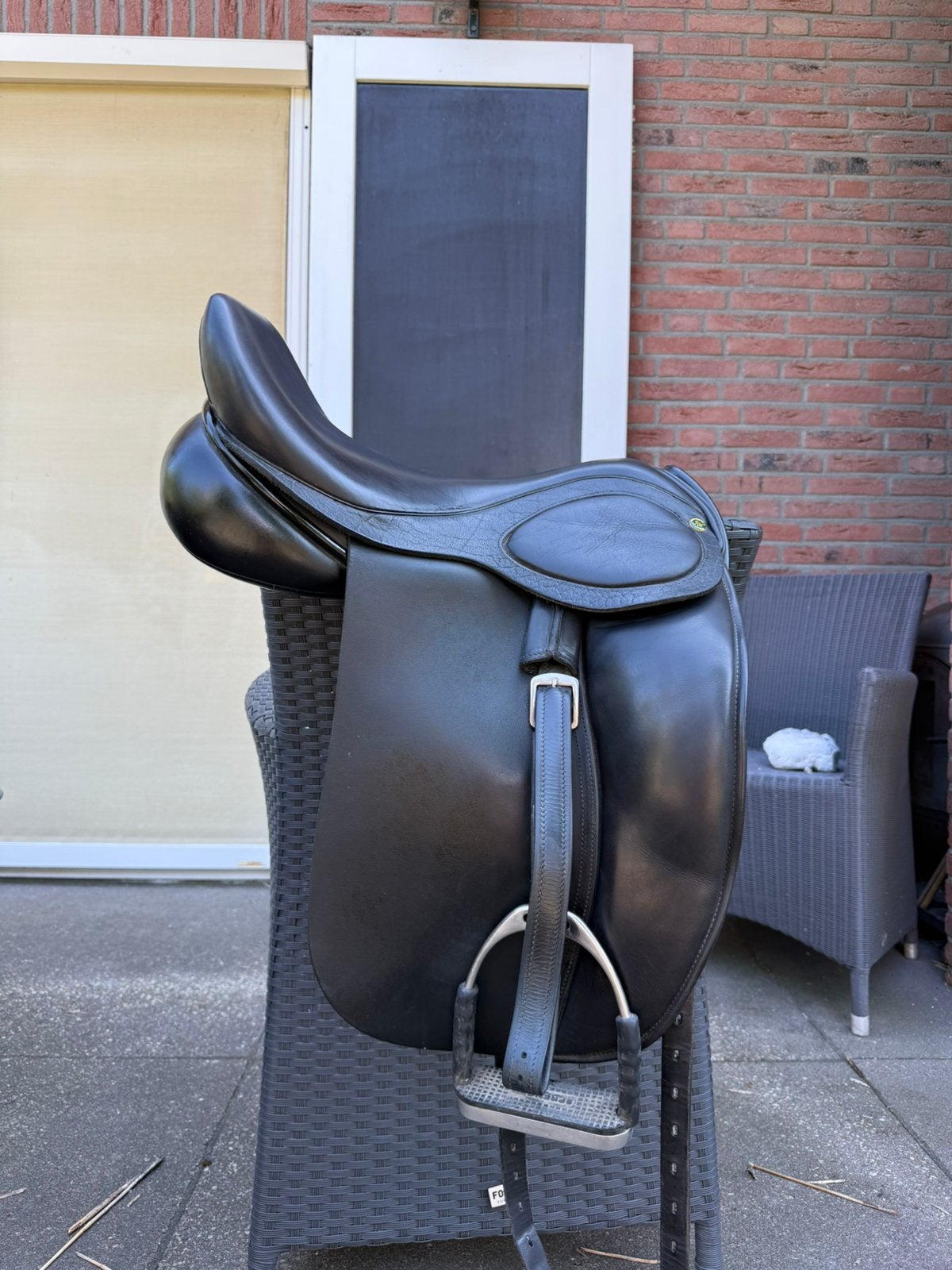 Hulsebos WB3 dressuurzadel – 18 inch – 2022, Ophalen of Verzenden, Zo goed als nieuw, Dressuur