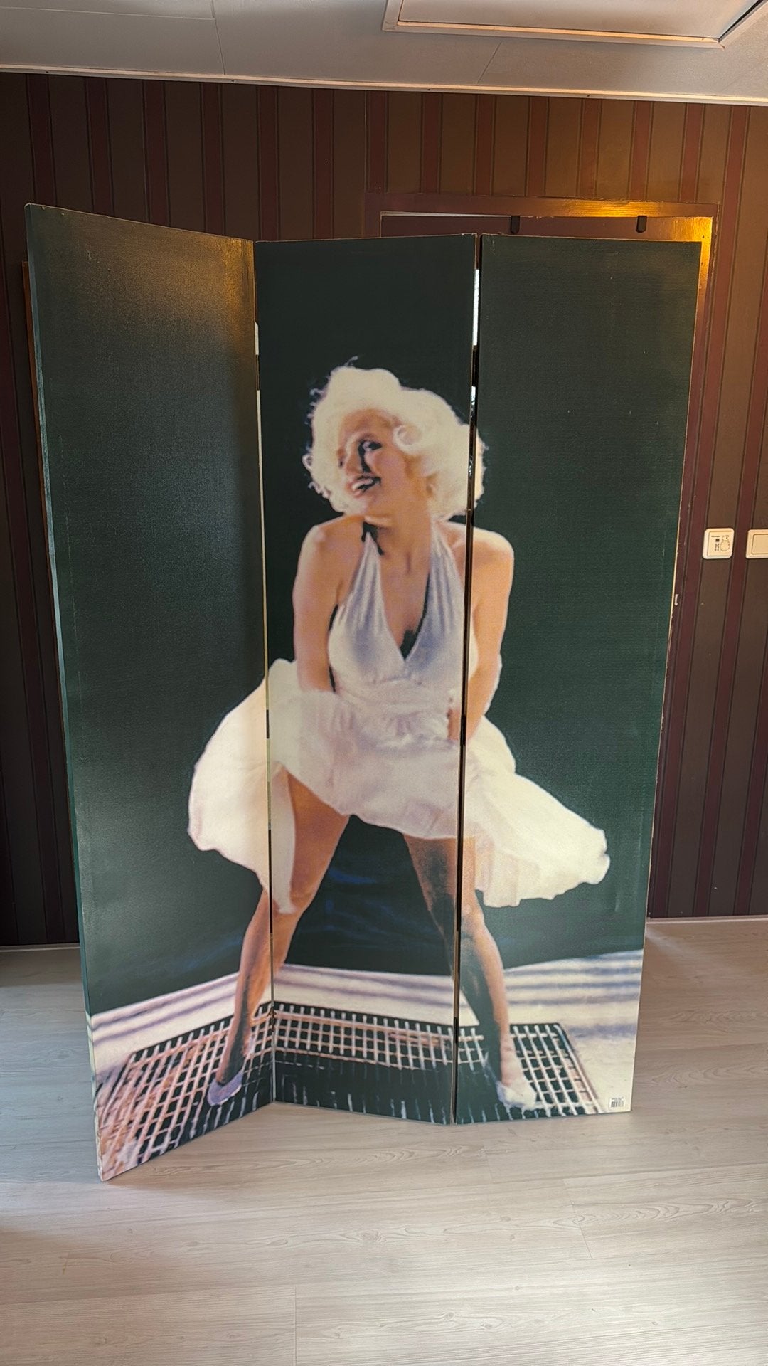 Marilyn Monroe kamerscherm, Ophalen, Gebruikt