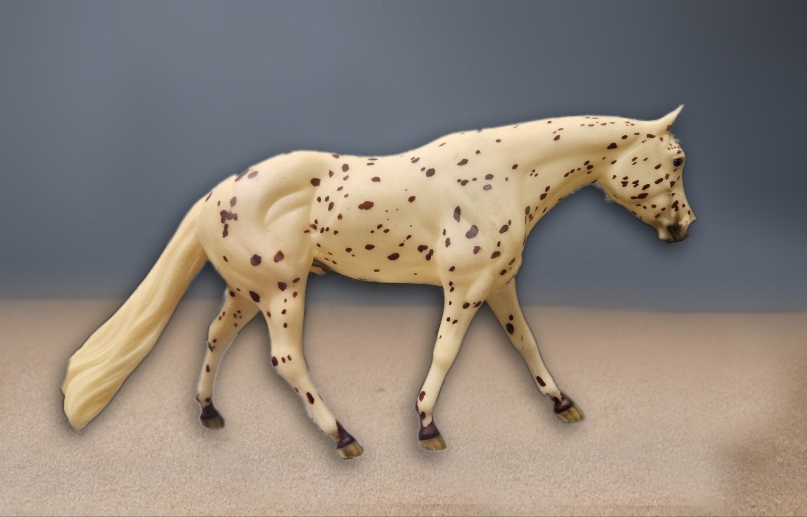 breyer traditional mare and foal apaloosa, Ophalen of Verzenden, Paard, Beeldje of Figuurtje