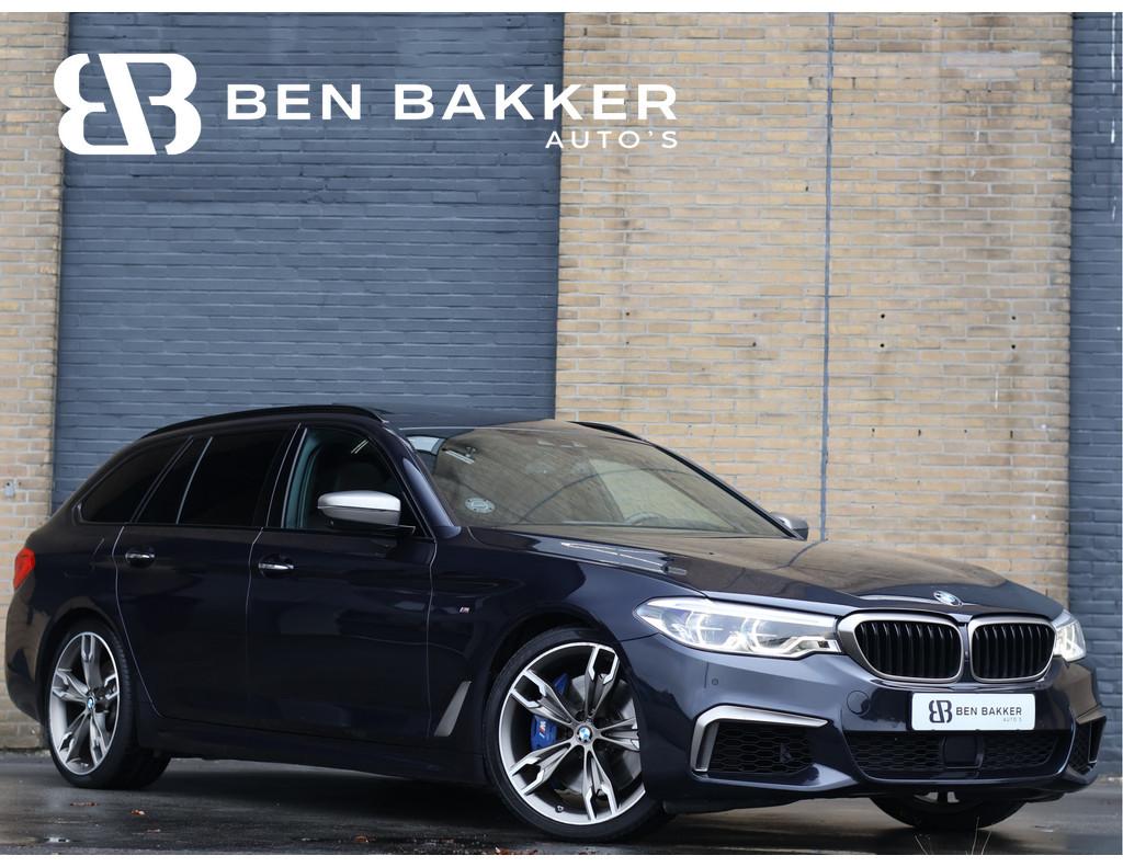 BMW 5 Serie Touring M550d xDrive M Sport | 400PK | Nappa Led, Auto's, BMW, Automaat, Gebruikt, 2993 cc, Verwarming stoelen achter