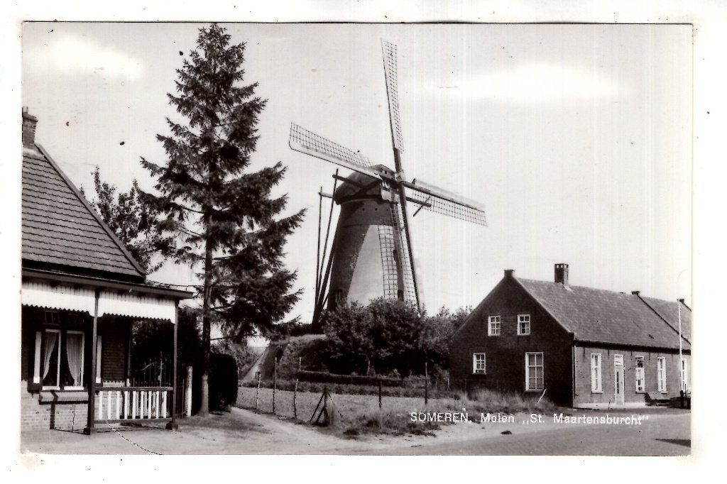 Someren Molen, Ophalen of Verzenden, 1940 tot 1960, Ongelopen, Noord-Brabant