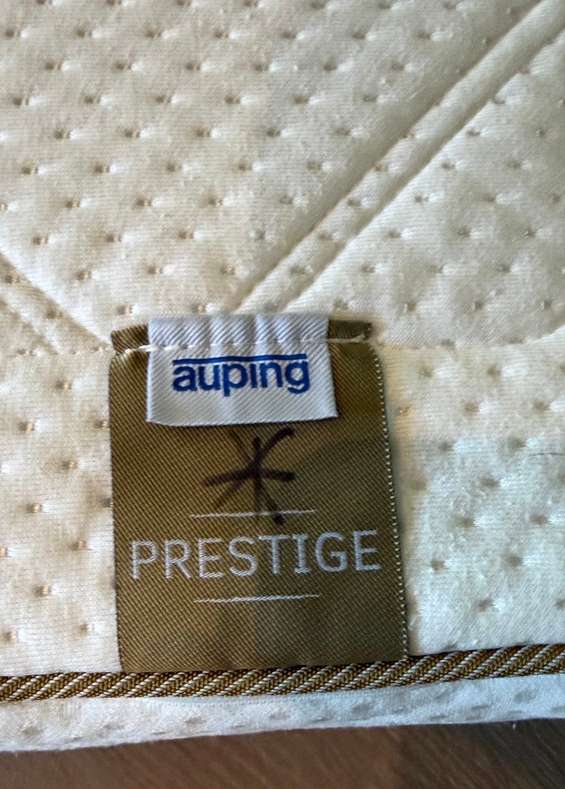 Auping Topper Prestige 90x210 - Z.g.a.n., Ophalen, 90 cm, Eenpersoons, 210 cm