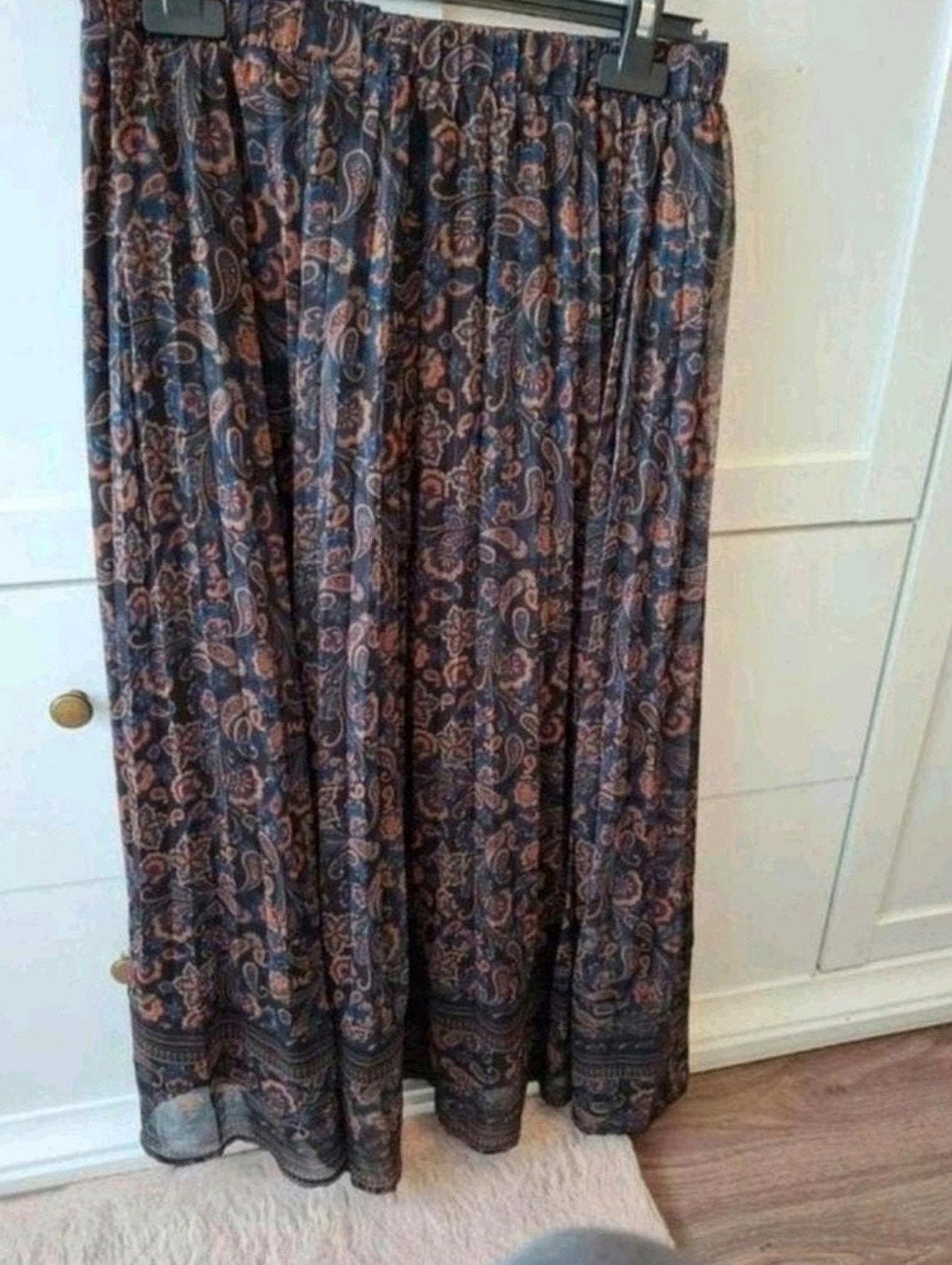 fluresk rok maat 38, Kleding | Dames, Rokken, Maat 38/40 (M), Blauw, Ophalen of Verzenden, Zo goed als nieuw