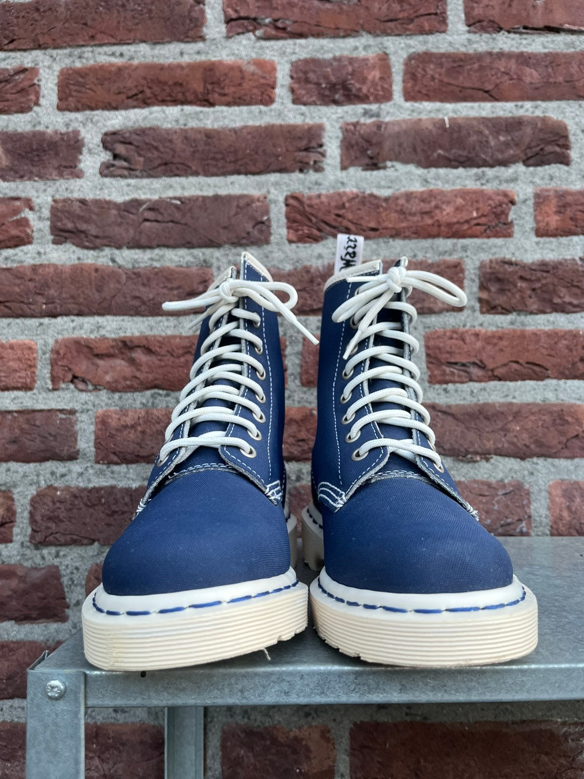 Dr. Martens 13450 Blue & white maat 36, Dr. Martens, Docs, Wit, Docs