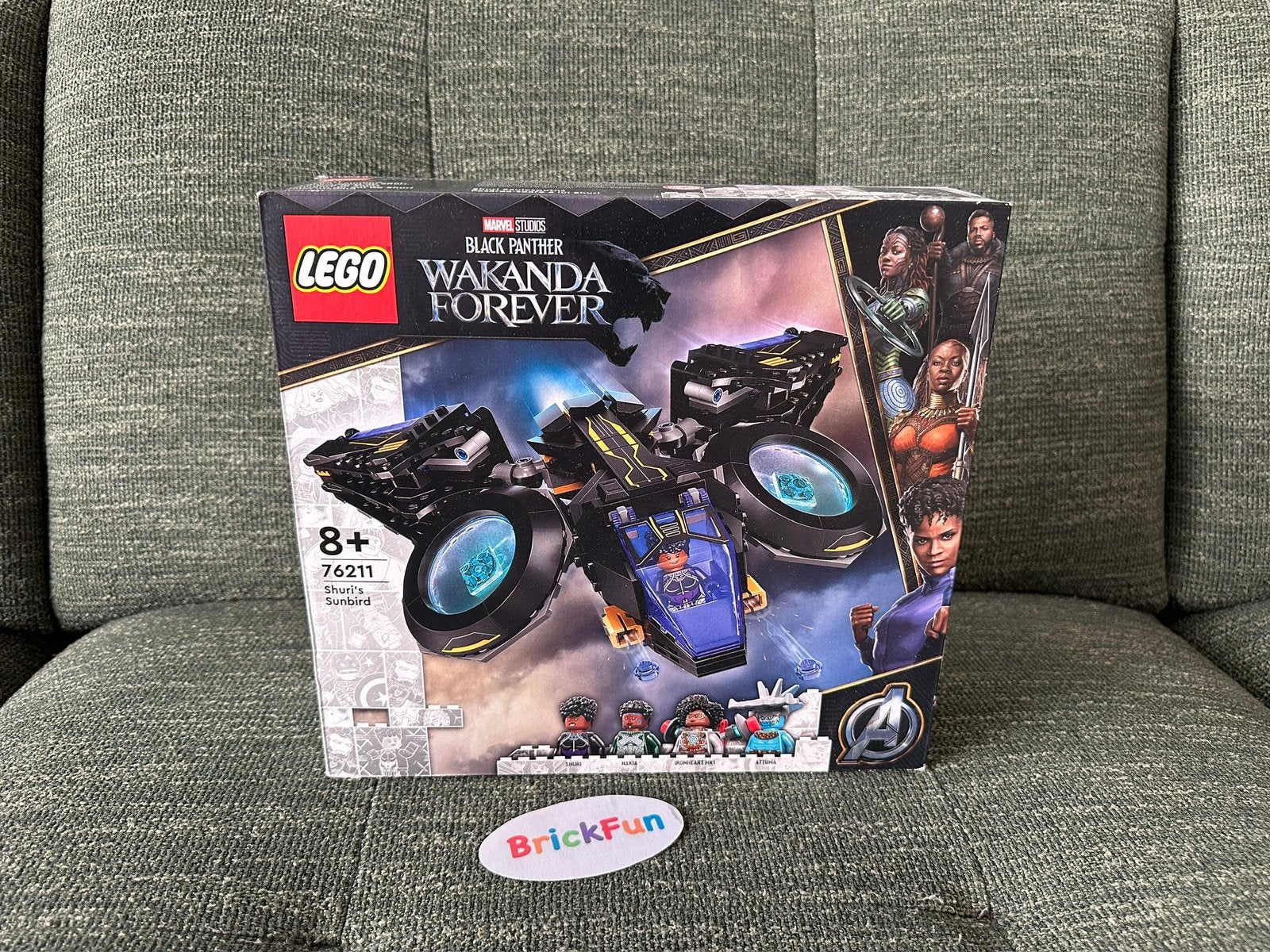 LEGO Marvel 76211 Shuri’s Sunbird, Ophalen of Verzenden, Nieuw