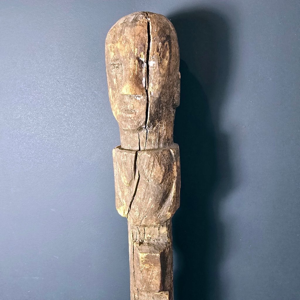 West Sumba Indonesië oud Kada uma beschermbeeld - 85 cm h, Hout, Ophalen of Verzenden, Handgemaakt, 85 cm