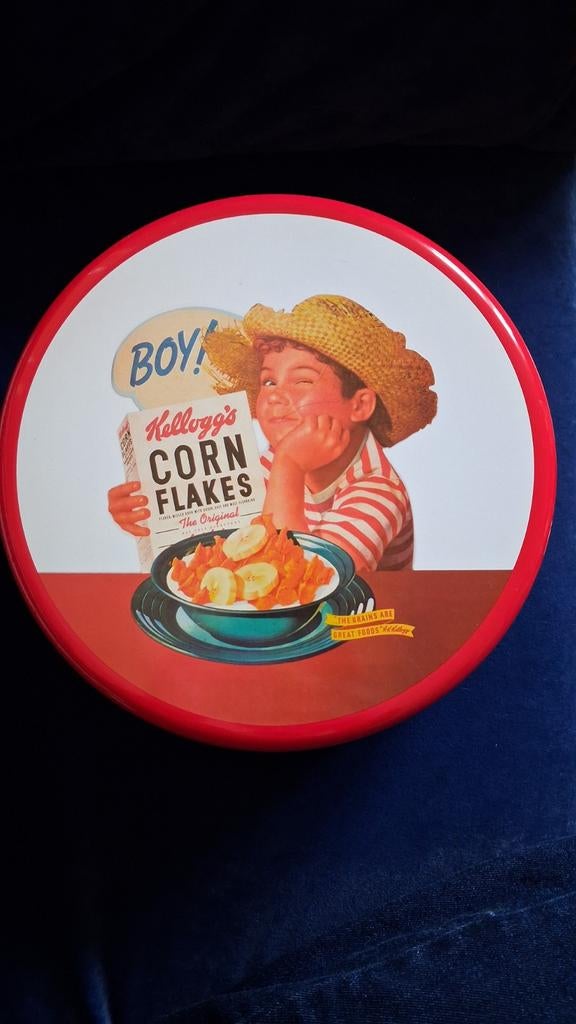 Kellogg's koektrommel, Verzamelen, Blikken, Ophalen, Gebruikt, Koek(jes), Overige merken