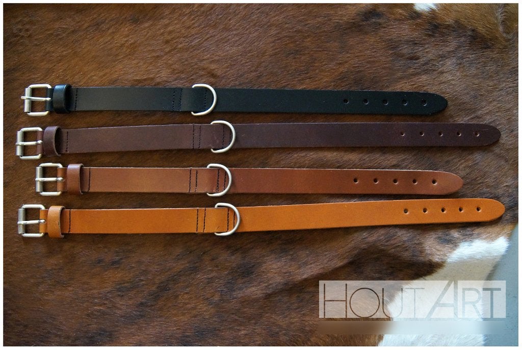 Honden halsband - hondenriem van leer!, Dieren en Toebehoren, Info@hout-art.nl, Nieuw, Ophalen of Verzenden, Hoeves 3 in Schijndel