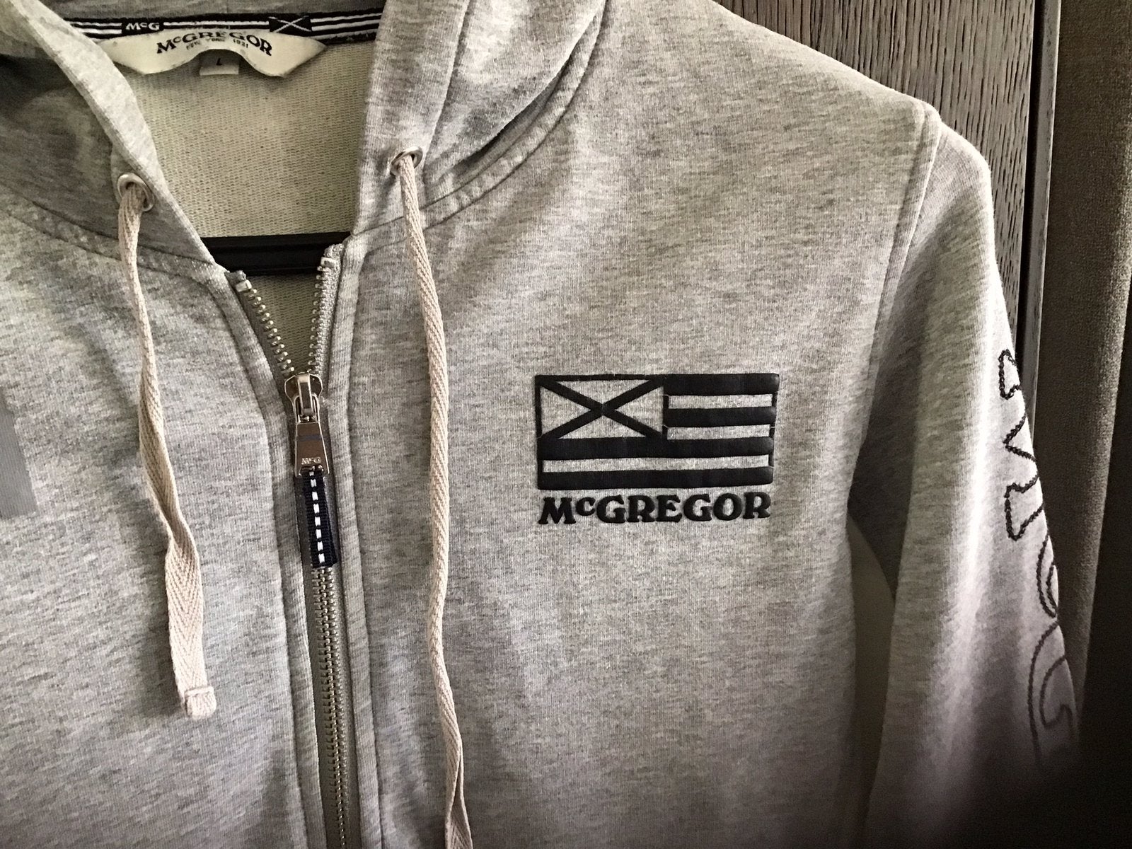 Mc Gregor vest., Ophalen of Verzenden, Zo goed als nieuw, Maat 38/40 (M), Grijs