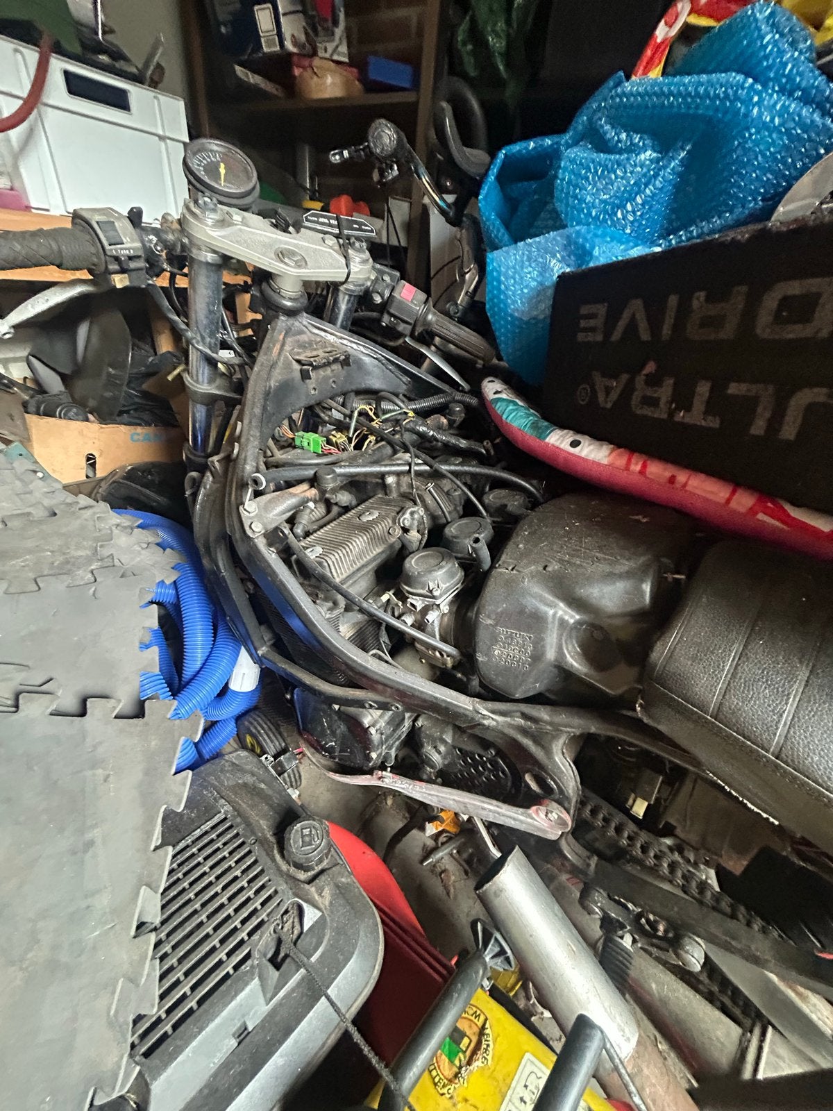 Onderdelenmotor/projectmotor (suzuki gsx 650 katana), Motoren, Ophalen, Gebruikt