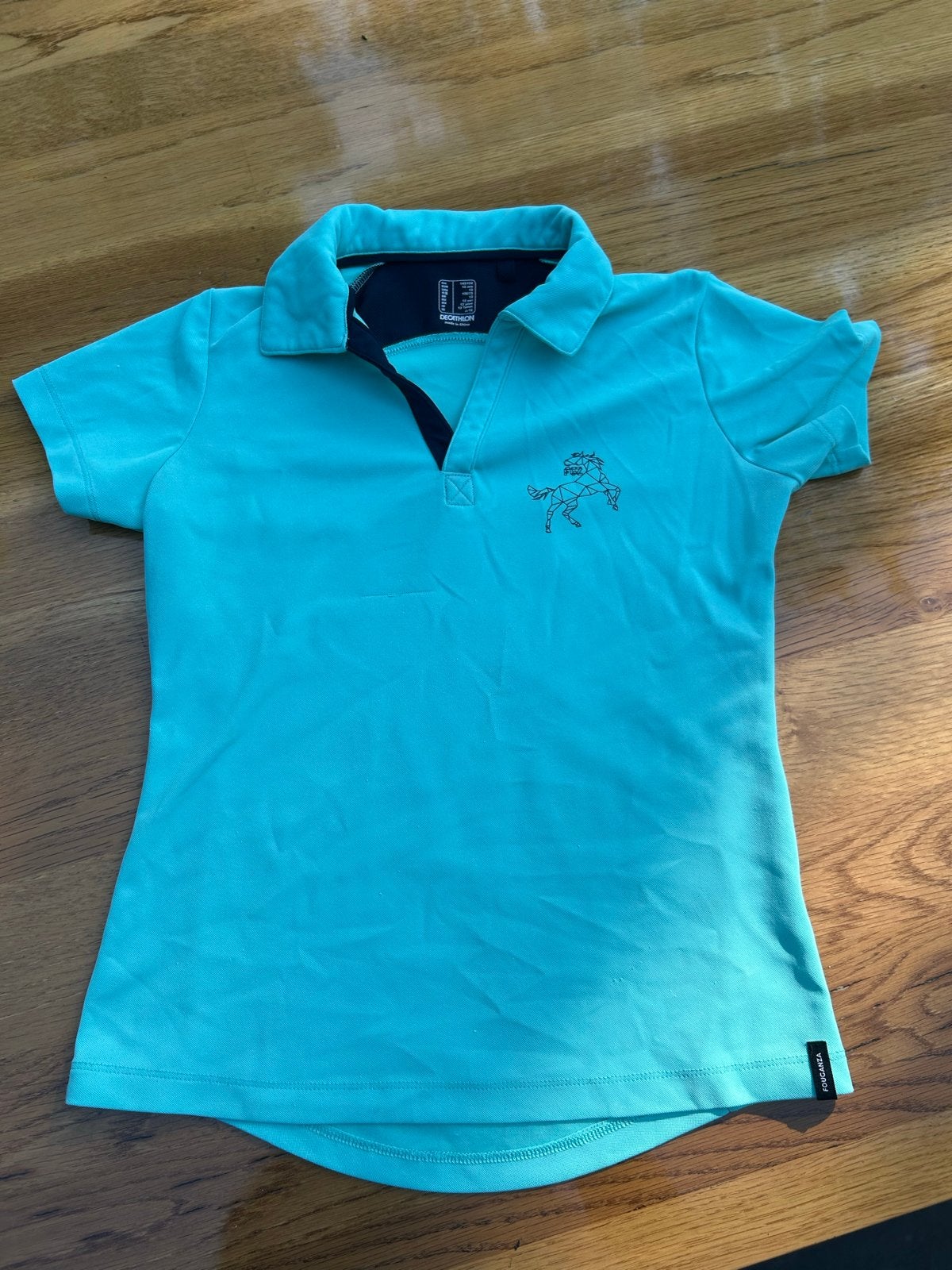 Paardrij shirtjes decathlon maat 143-152, Gebruikt, Kinderen, Ophalen of Verzenden, Recreatie