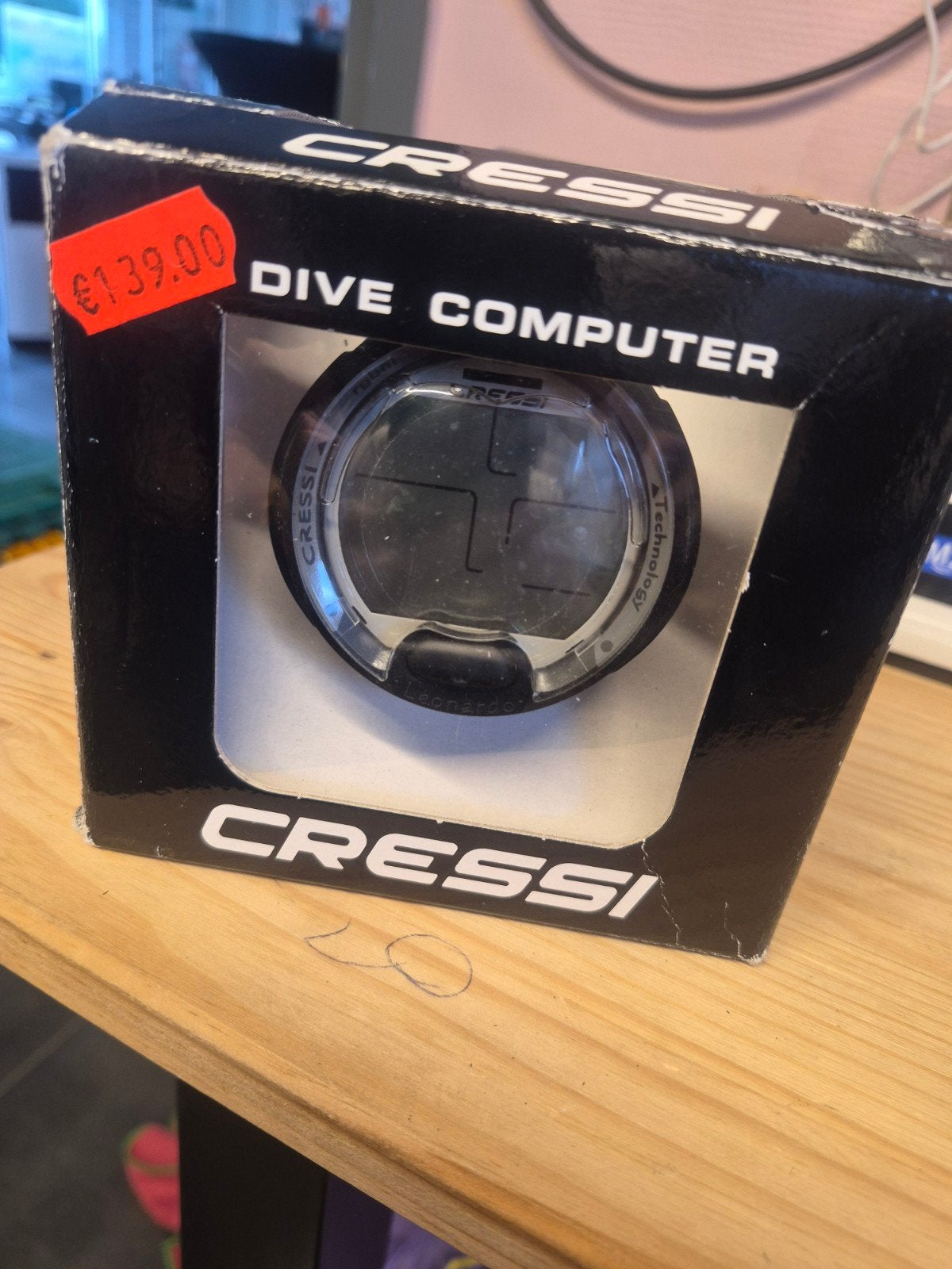 Cressi Leonardo, Watersport en Boten, Ophalen of Verzenden, Nieuw, Duikcomputer