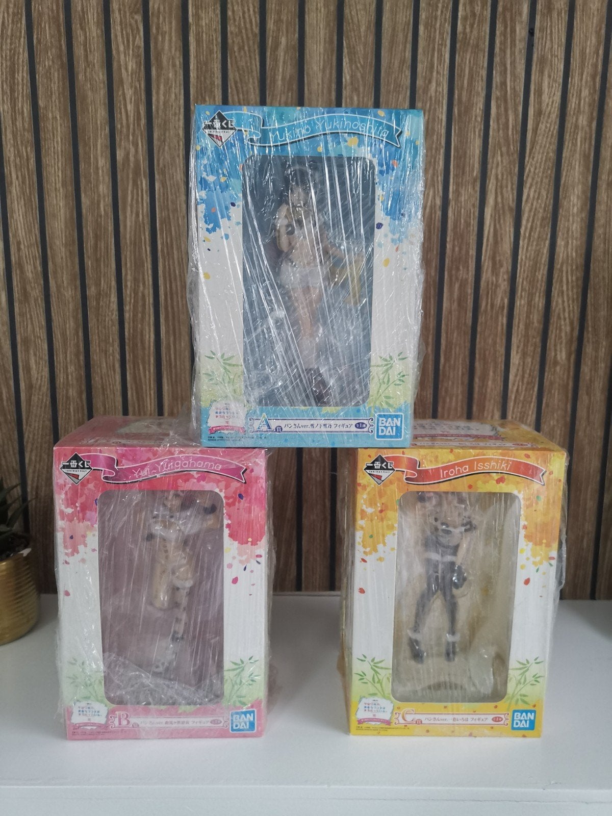 Set van 3 Ichiban Kuji Oregairu figuren - Nieuw in doos, Ophalen of Verzenden