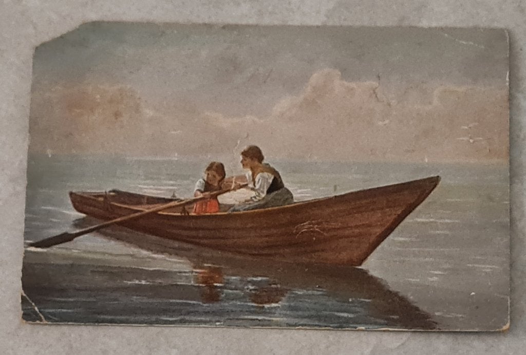 Oude ansichtkaart, Ophalen of Verzenden