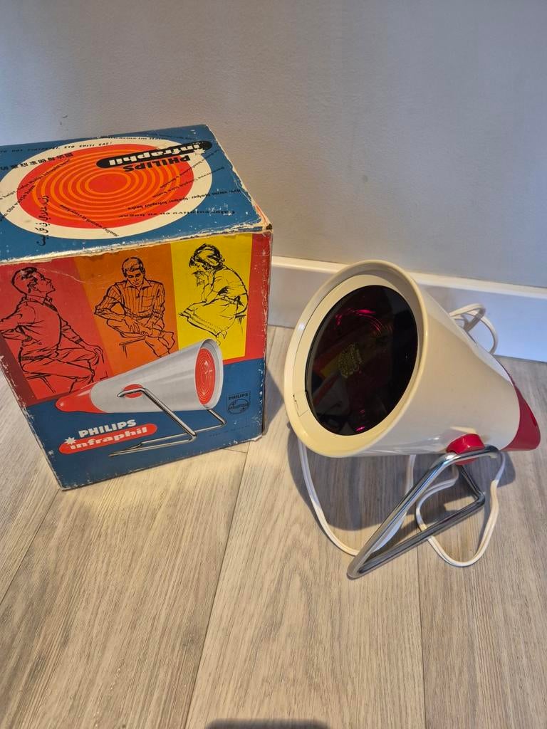 Vintage Philips Infraphil Infraroodlamp KL7500, Ophalen of Verzenden