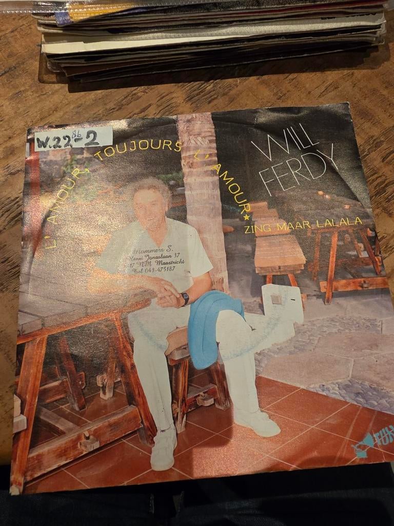 Will Ferdy - L'Amour Toujours / Zing Maar Lalala (Single), Ophalen of Verzenden, Gebruikt, 7 inch
