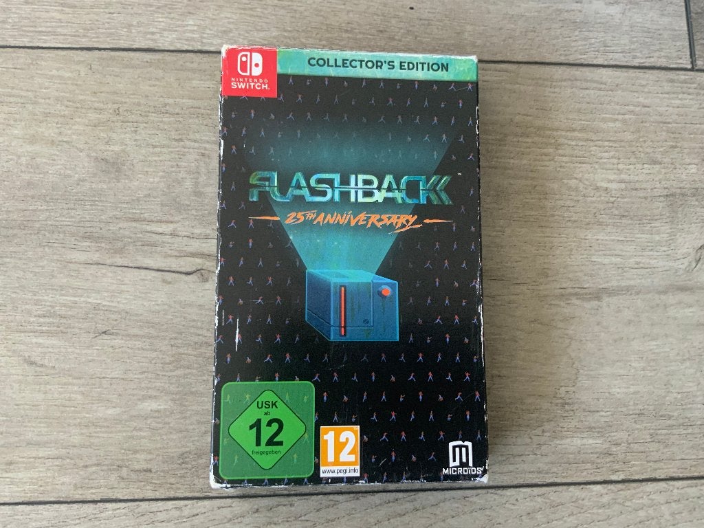 Flashback 25th Anniversary Edition Nintendo Switch, Avontuur en Actie, 1 speler, Ophalen of Verzenden, Zo goed als nieuw