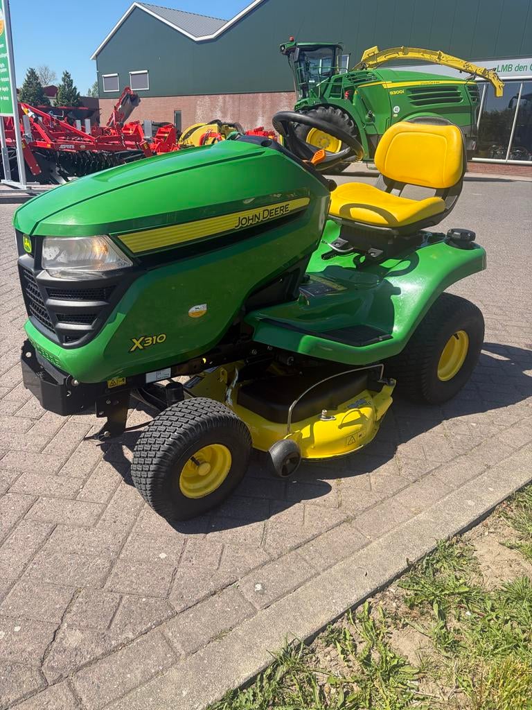 John Deere X310 Zitmaaier - 107cm Mulchdek - Hydrostaat, Ophalen, Zo goed als nieuw, Mulchfunctie, 90 tot 120 cm