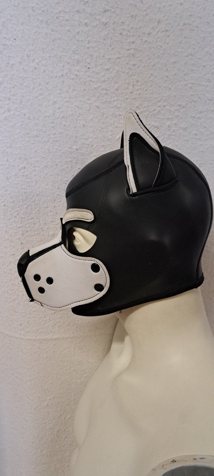 Puppy honden masker neopreen Zie de scans, Verzenden, Gebruikt, Versiering, Fantasy