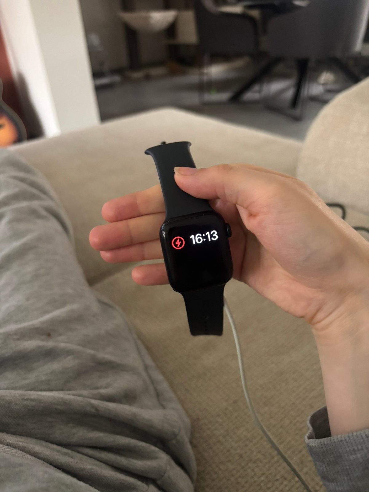 Apple Watch, Ophalen of Verzenden, Zo goed als nieuw, Zwart, IOS