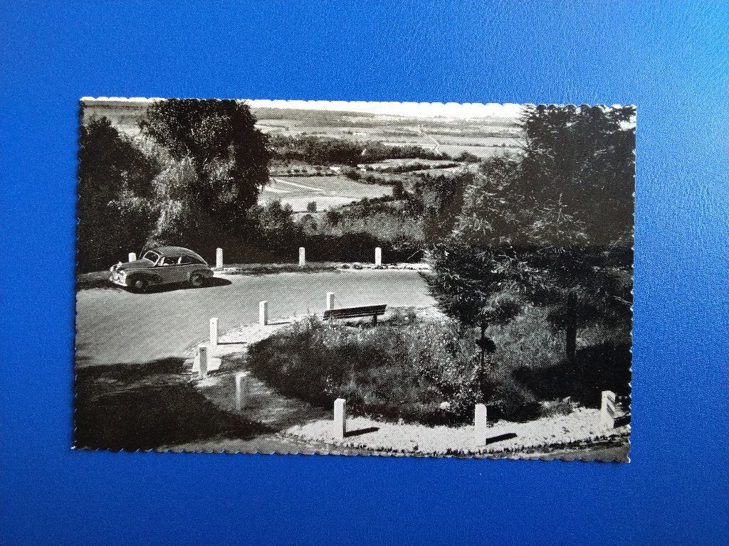 Vaals, Naar 't hoogste punt van Nederland. Klf, Verzenden, 1940 tot 1960, Ongelopen, Limburg