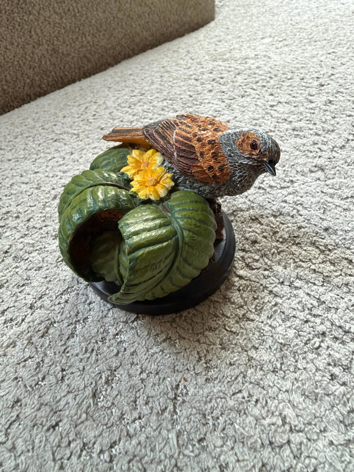 Heggemus beeldje - Onze Mooie Vogelwereld Collectie, Meerkleurig, Overige materialen, Ophalen of Verzenden, Klassiek