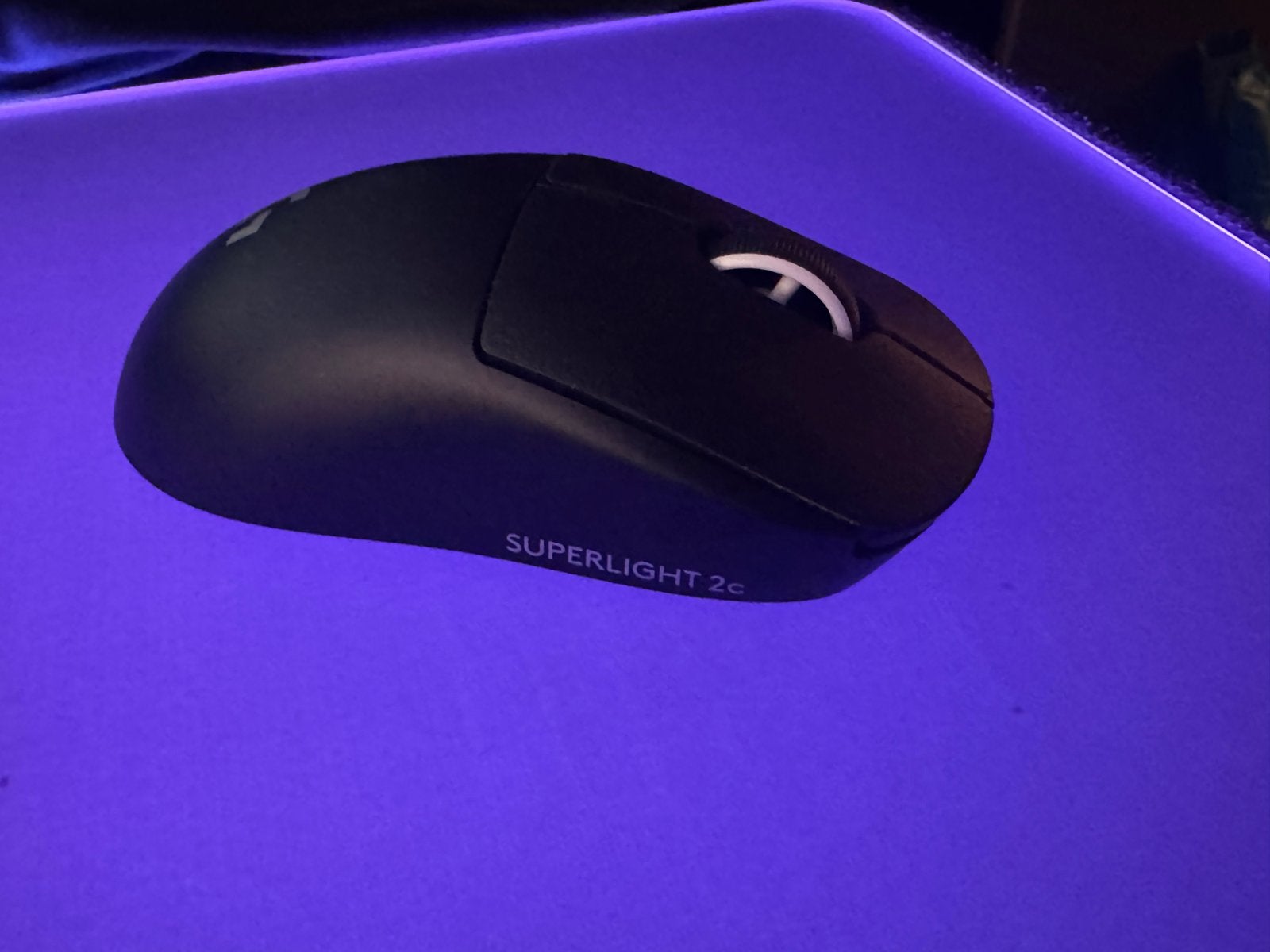 Logitech G Pro X Superlight 2c Gaming Muis Zwart, Rechtshandig, Muis, Gaming muis, Ophalen of Verzenden