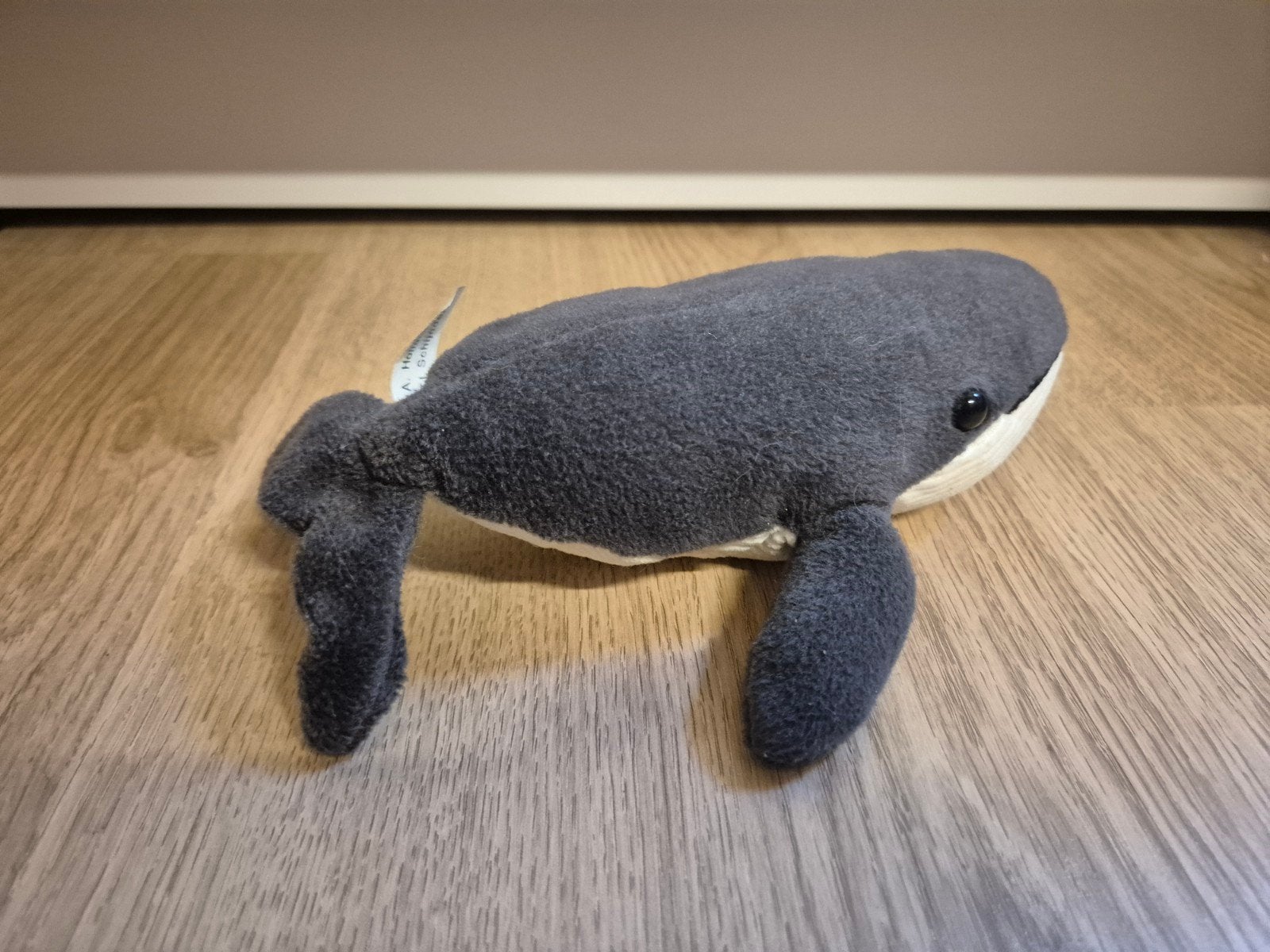 Walvis knuffeltje PIA 25 cm, Ophalen of Verzenden