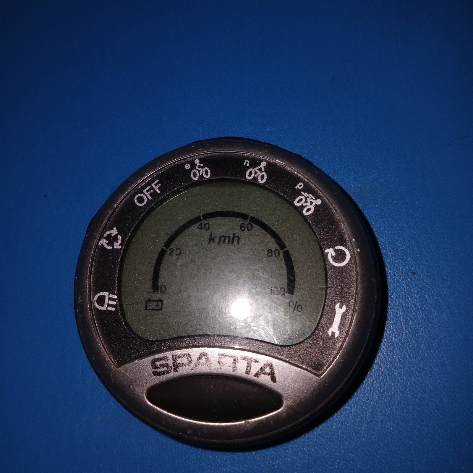 Sparta fietscomputer / display, Ophalen of Verzenden, Snelheidssensor, Gebruikt