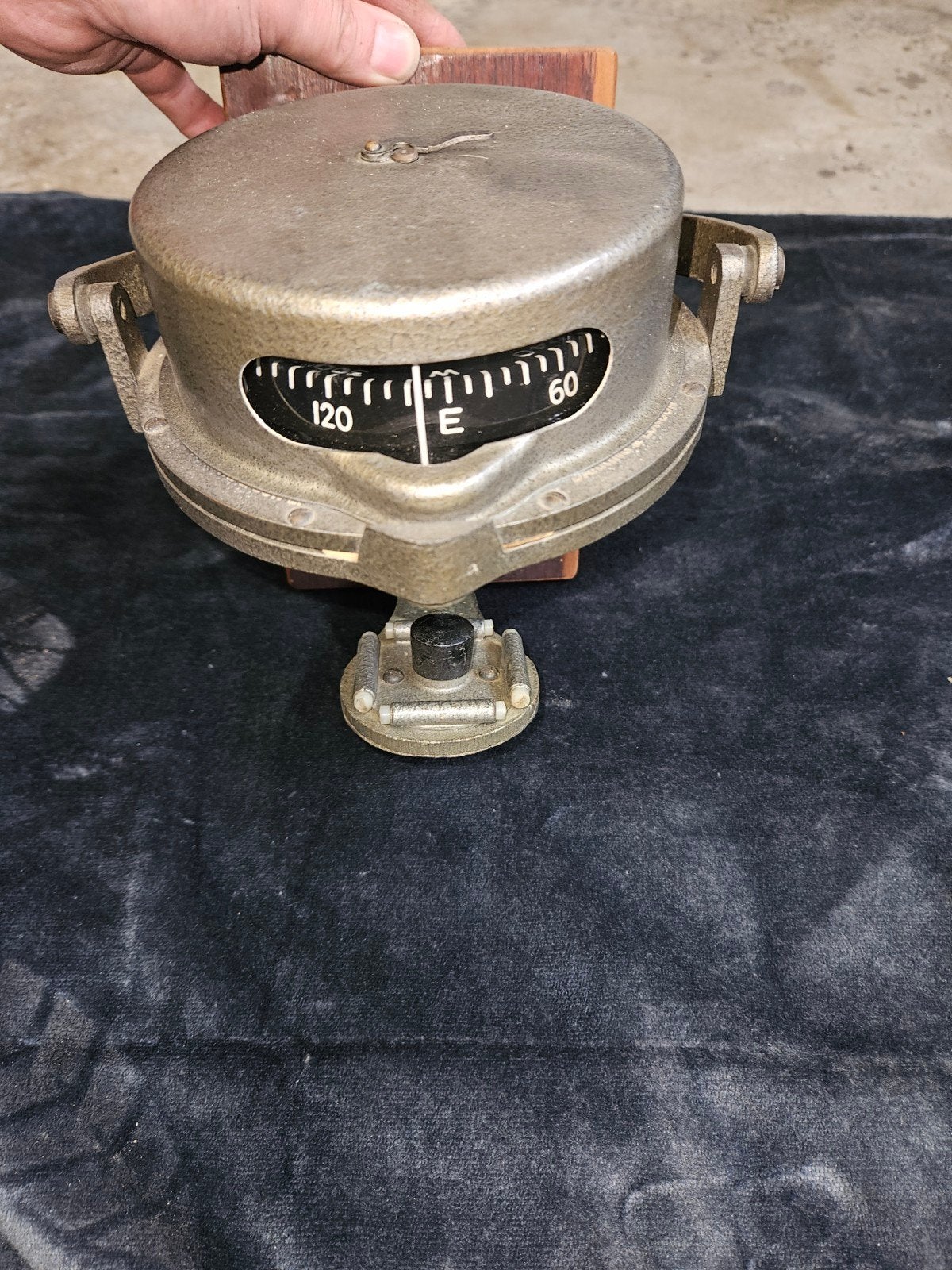 Vintage scheeps kompas - Antiek nautisch instrument, Ophalen