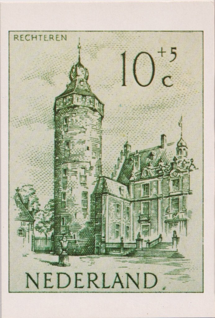 Nederland 1980 Rechteren Kasteel, Verzenden, 1980 tot heden, Ongelopen, Gebouw