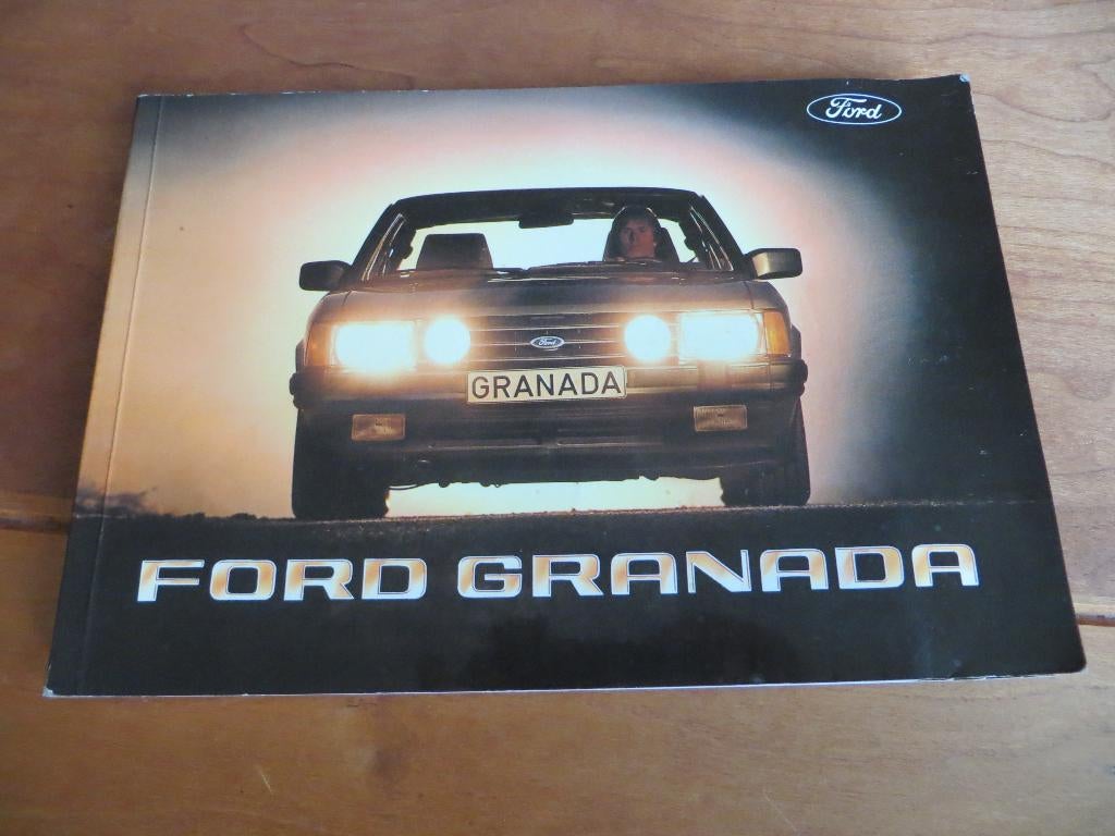 Instructieboek Ford Granada incl. 2.8 V6 + 2.8i V6 11-1981, Auto diversen, Handleidingen en Instructieboekjes, Ophalen of Verzenden